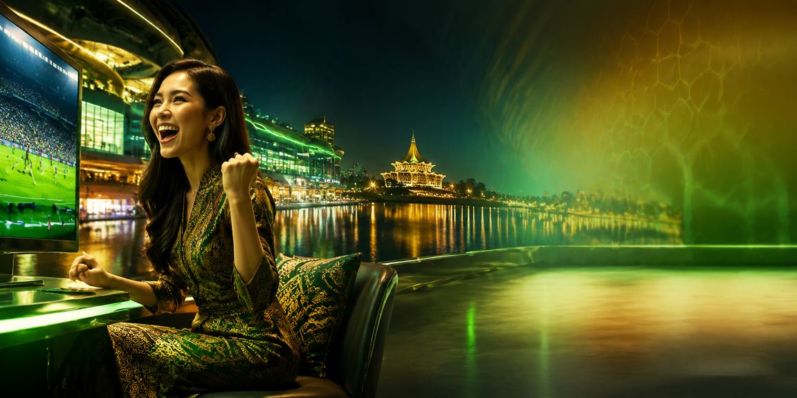 Hiburan kasino bergaya batik di Kuching dengan permainan dealer langsung